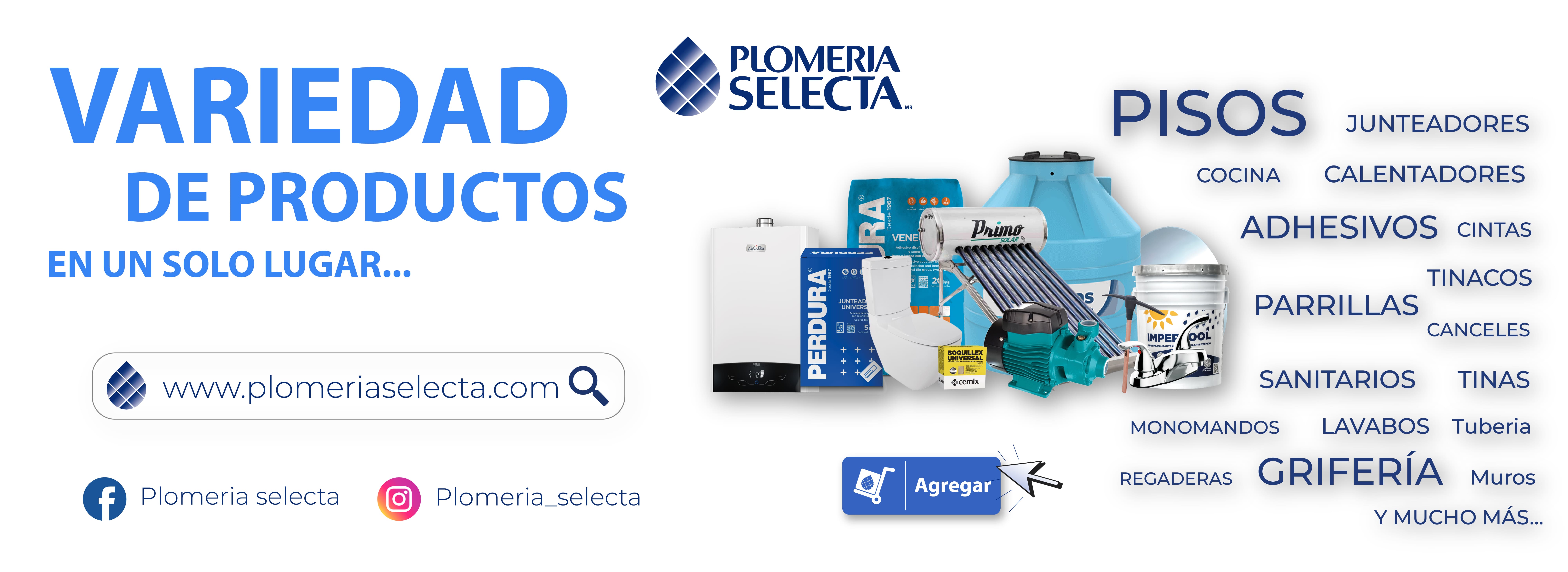 Plomeria selecta banners